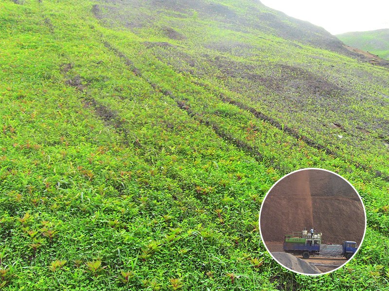 In July 2013, Liaoning Dalian Jinzhou new district environmental restoration project,