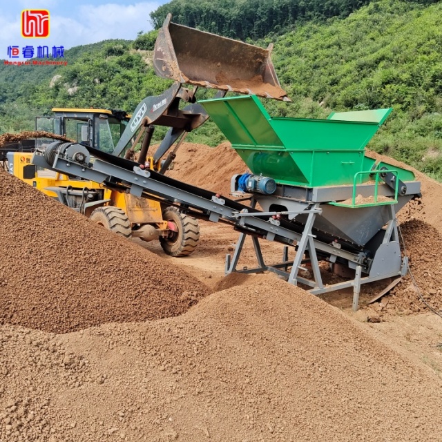 Hengrui Wet Soil Screening Machine