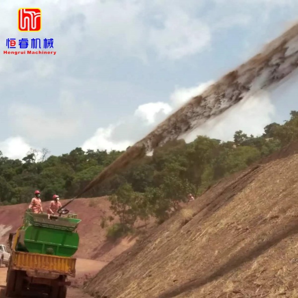 Hengrui Soil Spray Seeding Machine: Providing Stable Spray Seeding Support for Large-Area Slope Greening Construction