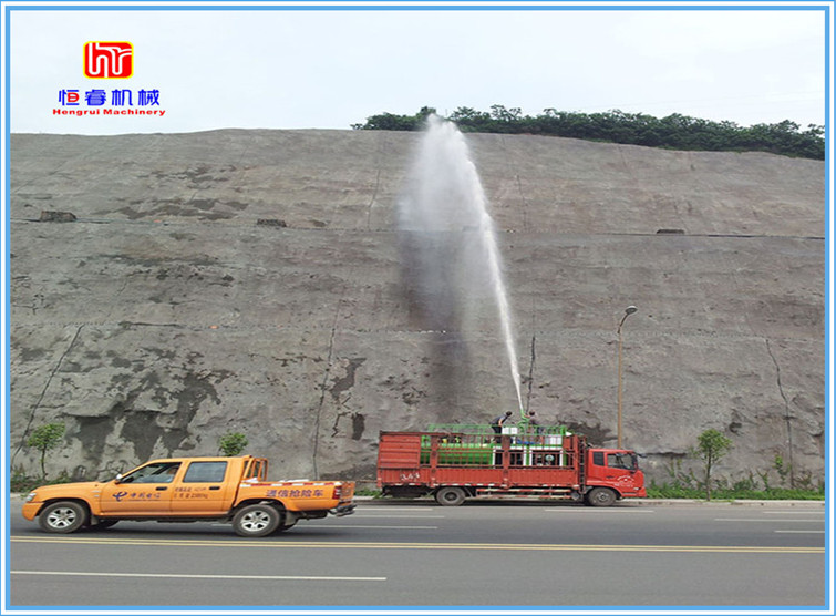 How to avoid the performance problems of slope greening equipment spraying opportunities in daily use?