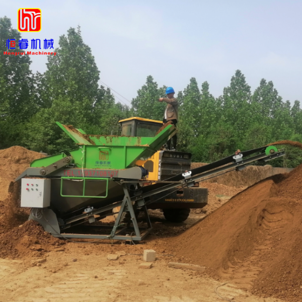 How to Screen Soils with Different Moisture Contents? Analysis of the Application of Hengrui's Two Types of Soil Screening Equipment
